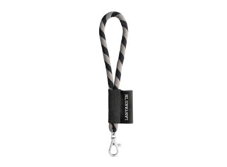 75090. SET Lanyard TUBE Short (Ø 7 mm) mit 9 mm Schnapperkarabiner