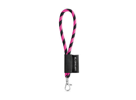 75090. SET Lanyard TUBE Short (Ø 7 mm) mit 9 mm Schnapperkarabiner