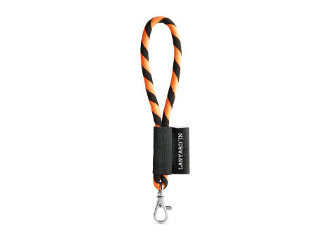 75090. SET Lanyard TUBE Short (Ø 7 mm) mit 9 mm Schnapperkarabiner