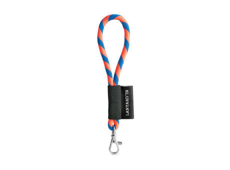 75090. SET Lanyard TUBE Short (Ø 7 mm) mit 9 mm Schnapperkarabiner