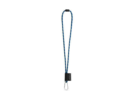 75091. SET Lanyard NAUTIC Long (Ø 7 mm) mit 55 mm D-förmigem Karabiner und Ø 7 mm Sicherheitsverschluss
