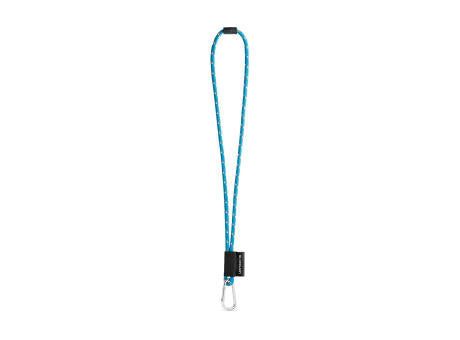 75091. SET Lanyard NAUTIC Long (Ø 7 mm) mit 55 mm D-förmigem Karabiner und Ø 7 mm Sicherheitsverschluss