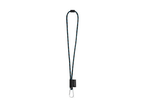 75091. SET Lanyard NAUTIC Long (Ø 7 mm) mit 55 mm D-förmigem Karabiner und Ø 7 mm Sicherheitsverschluss
