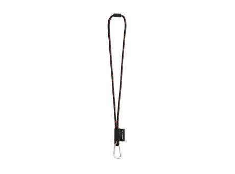 75091. SET Lanyard NAUTIC Long (Ø 7 mm) mit 55 mm D-förmigem Karabiner und Ø 7 mm Sicherheitsverschluss
