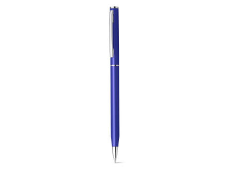 LESLEY METALLIC. Kugelschreiber aus aluminium mit blauschreibender Mine