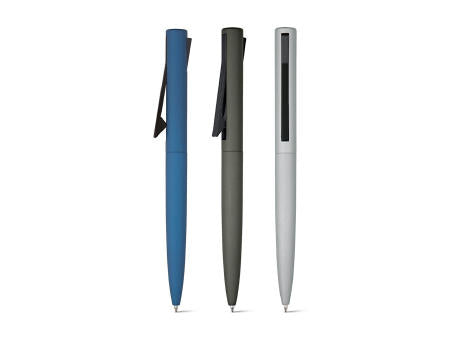 CONVEX. Recyceltes Aluminium (100% rAL) - und Recyceltes ABS-Kugelschreiber mit Clip