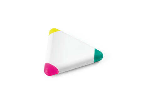 TRIAN. Textmarker aus PP, mit 3 Farben