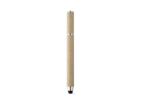 PAPYRUS. Kugelschreiber aus Kraftpapier und ABS mit Touchpen-Spitze