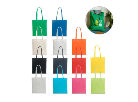 CAIRO. Tragetasche aus recycelter Baumwolle (70%) und polyester (30% rPET) (180 g/m²)