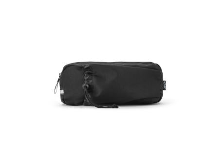 DELFOS POUCH. Gürteltasche aus 300D recyceltem Polyester und 600D recyceltem Polyester mit reflektierenden Elementen