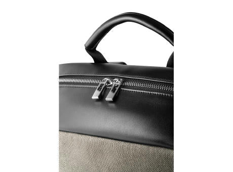 DIVERGENT BACKPACK II. Rucksack für Laptops bis zu 15.6'' aus Stoff und PU