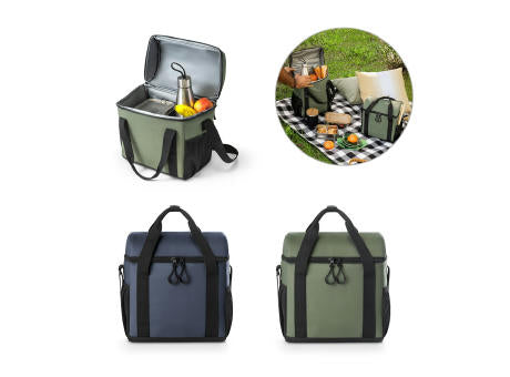 ROMA M. Gepolsterte Kühltasche aus recyceltem Polyester 600D Ripstop 11 L