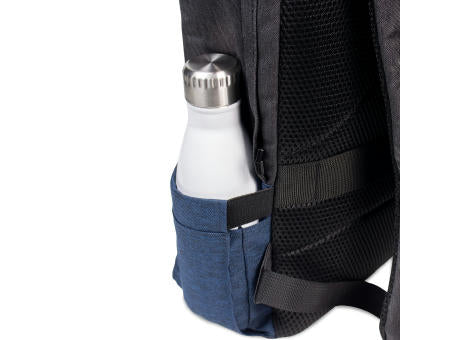GENOA BPACK. Anti-Diebstahl-Rucksack aus 600D hochdichtem, recyceltem Polyester