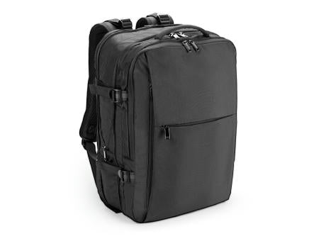 DALLAS. Hochverdichteter Reiserucksack aus recyceltem 600D-Polyester für 17.3"-Laptop