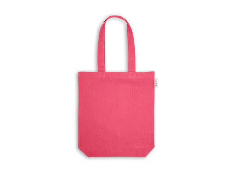 MERIDA. Tragetasche (220 g/ m²) aus Baumwolle (50%), recycelter Baumwolle (30%) und polyester (20% rPET)