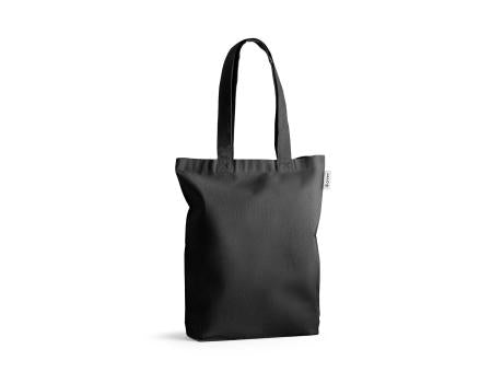 MERIDA. Tragetasche (220 g/ m²) aus Baumwolle (50%), recycelter Baumwolle (30%) und polyester (20% rPET)