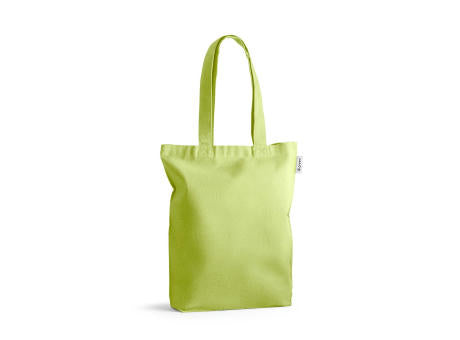 MERIDA. Tragetasche (220 g/ m²) aus Baumwolle (50%), recycelter Baumwolle (30%) und polyester (20% rPET)