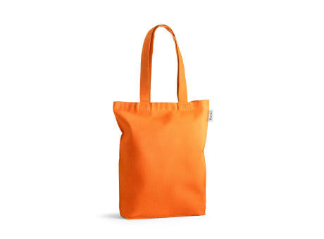MERIDA. Tragetasche (220 g/ m²) aus Baumwolle (50%), recycelter Baumwolle (30%) und polyester (20% rPET)