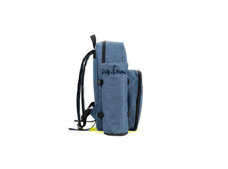 WHITSUNDAY. Picknick-Kühlrucksack aus 600D, recyceltem Polyester, mit hoher Dichte