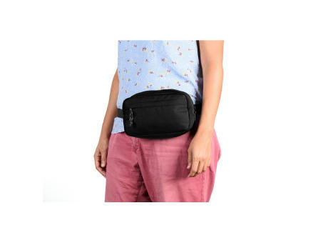 MYKONOS. Gürteltasche aus 600D recyceltem Polyester und Innenfutter aus 210D recyceltem Polyester
