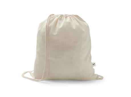 SALAMANCA. Turnbeutel aus recycelter Baumwolle (70%) und Polyester (30% rPET) (150 g/m²)