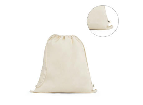 BELIZE. Turnbeutel aus 100% organische Bauwolle (140 g/m²)