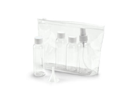 DENIRO. Transparente Kulturbeutel PVC