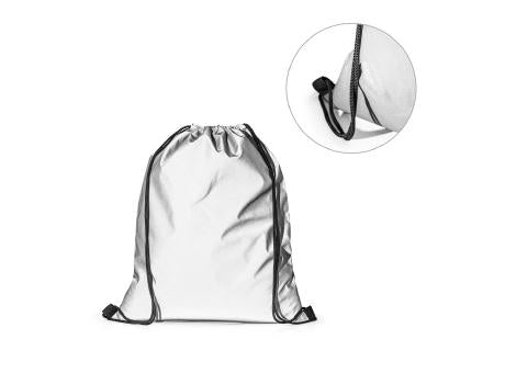 SYROS. Reflektierende Tasche aus Polyester (200 g/m²)