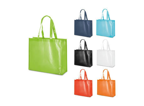 MILLENIA. Tragetasche aus laminiertem Non-Woven (110 g/m²)