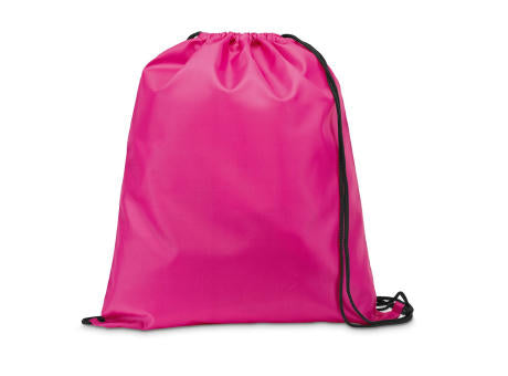 CARNABY. 210D Rucksacktasche mit schwarzen Zugbändern