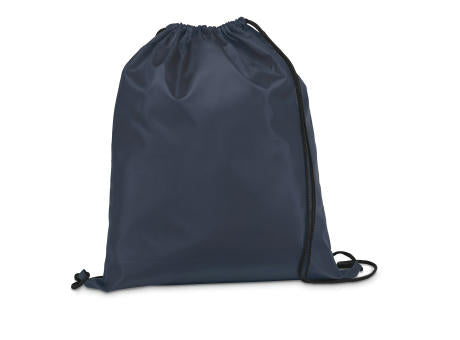 CARNABY. 210D Rucksacktasche mit schwarzen Zugbändern