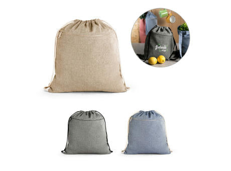 CHANCERY. Turnbeutel mit recycelter Baumwolle (70%), Polyester (30% rPET) (140 g/m²)