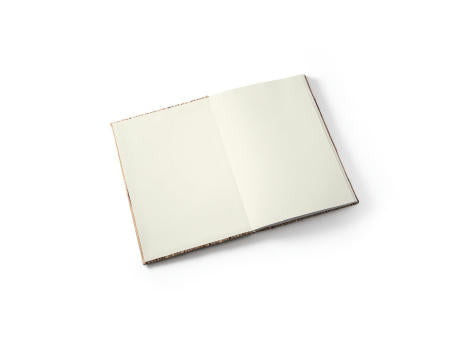 NERUDA. Notizbuch A5 mit Hardcover aus Naturstroh