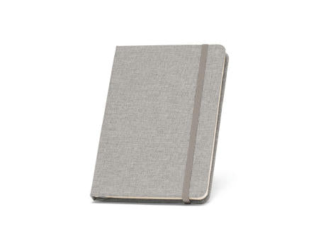 BOYD. A5 Notizbuch aus recyceltem Polyester (100% rPET) mit linierten Blättern