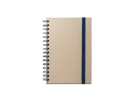 PROUST. A5 Notizbuch mit Ringen, fester Einband, aus Zuckerrohrpapier (80% zuckerrohr) mit unbedruckte Seiten