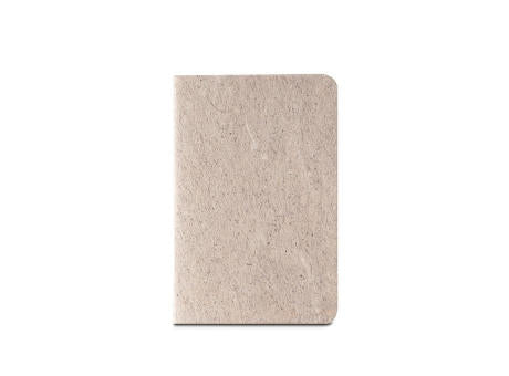 TEAPAD SOFT. Notizbuch A6 mit flexiblem Cover aus Teeblattverwertung (65%)