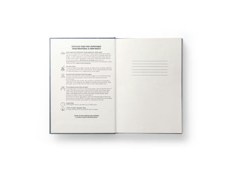 COFFEEPAD RIGID. Notizbuch A5 mit Hardcover aus Kaffeeschalenverwertung (65%)