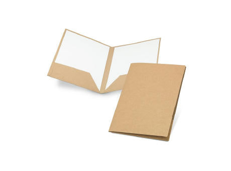 PUZO. Mappe aus 100 % Recyclingpapier A4 (400 g/m²)