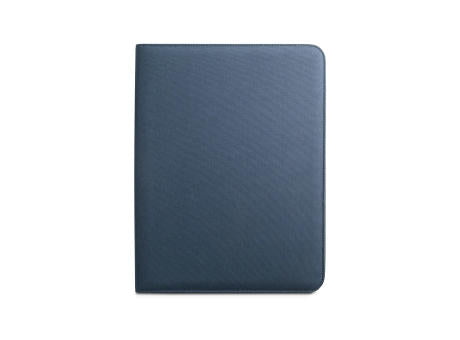 EMERGE FOLDER. A4 Mappe aus recyceltem Polyester (100% rPET) 300D mit Reißverschluss
