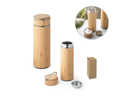 SOW. Thermoskanne aus Bambus und Edelstahl 440 ml