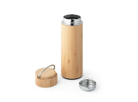 SOW. Thermoskanne aus Bambus und Edelstahl 440 ml