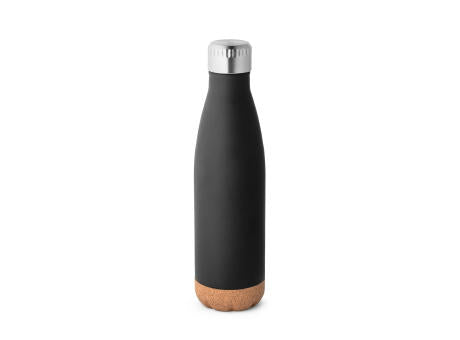 SOLBERG. Thermosflasche aus Edelstahl und Korkboden, 560 ml