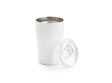SLIDER. Reisebecher (Sublimation) aus Edelstahl 380 ml
