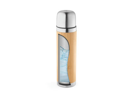 CEYLON. Thermoskanne aus Bambus und Edelstahl 450 ml