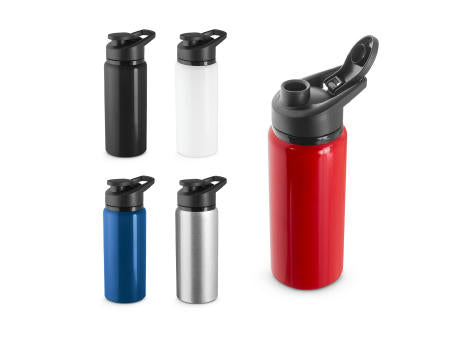 SHAWN. Sportflasche aus 100% recyceltem aluminium 600 mL
