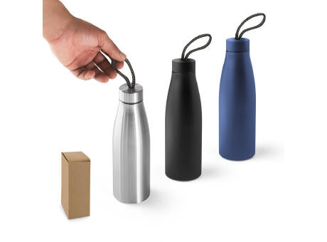 MORGAN. Trinkflasche aus 90% recyceltem Edelstahl 710 mL