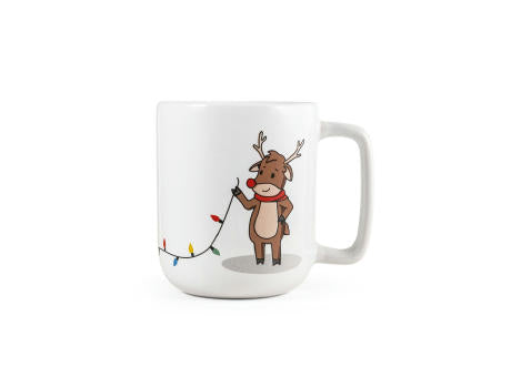 REINDEER. Becher mit Weihnachtsdruck 330 ml