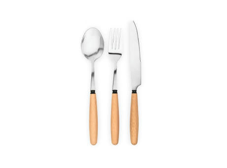 BOULUD. 3-teiliges Set aus Akazienholz