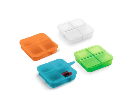 ROBERTS. Tablettenbox mit 4 Fächern