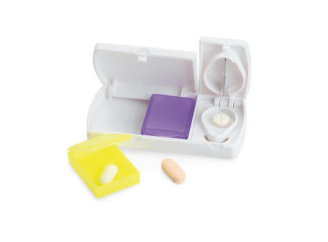 NERO. Tablettenbox mit 2 Fächern